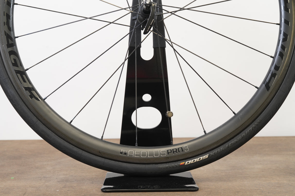 Bontrager Aeolus Pro 3 TLR Carbon Tubeless Clincher Rim Brake Wheelset 11 Speed