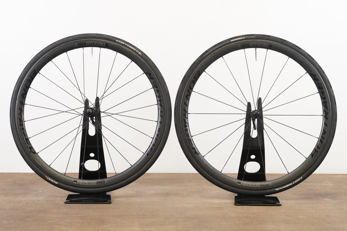 Bontrager Aeolus Pro 3 TLR Carbon Tubeless Clincher Rim Brake Wheelset 11 Speed