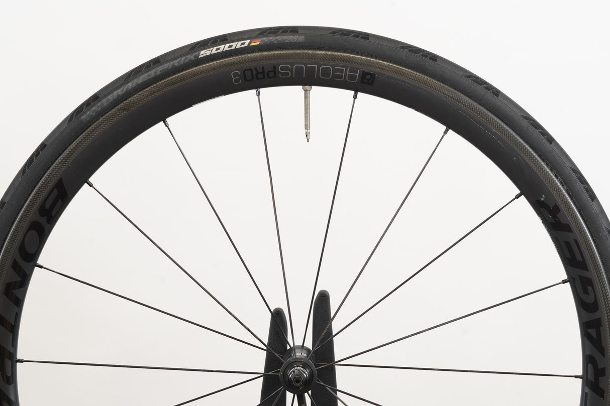Bontrager Aeolus Pro 3 TLR Carbon Tubeless Clincher Rim Brake Wheelset 11 Speed