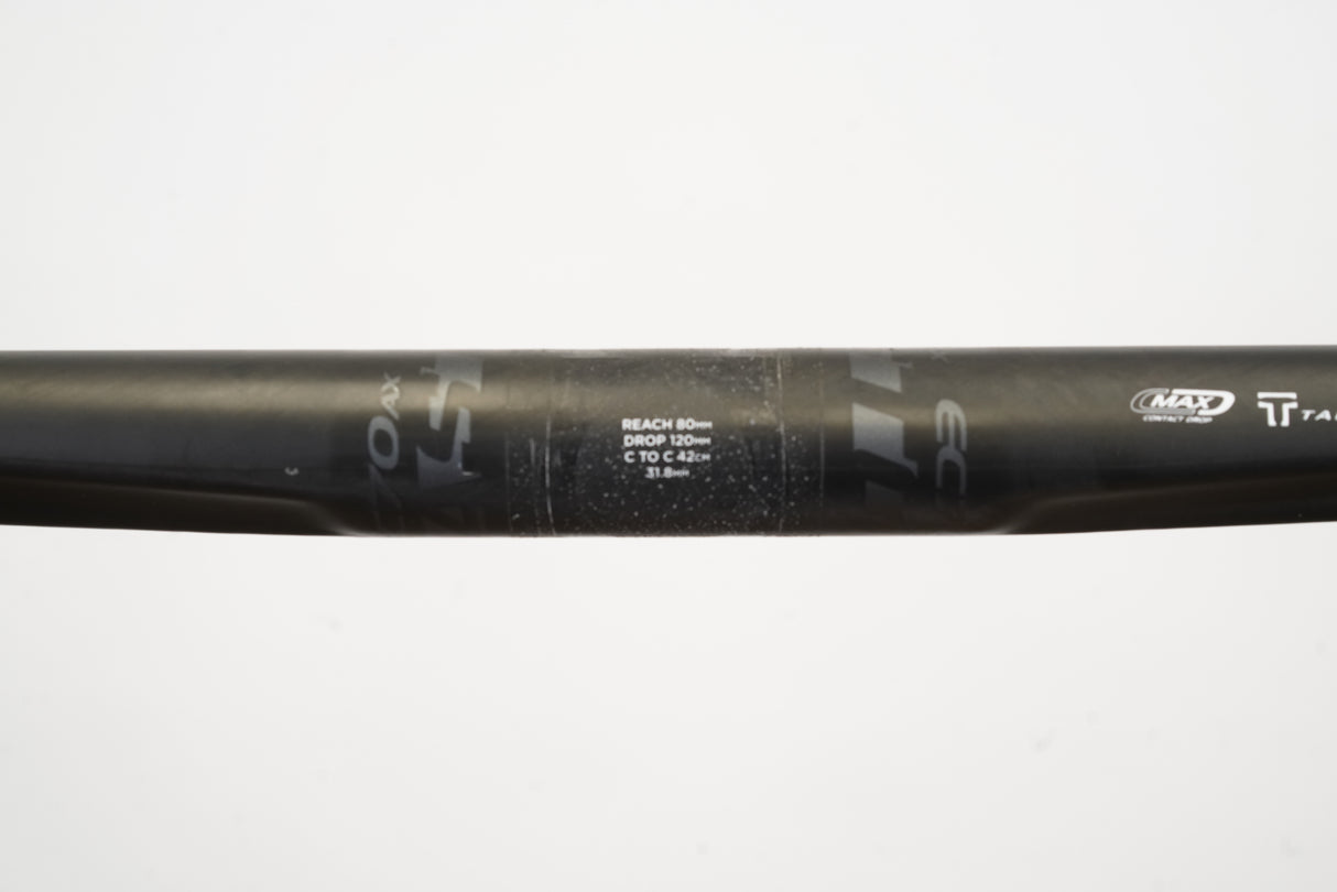42cm Easton EC70 AX Carbon Compact Gravel Handlebar 31.8mm EC 70