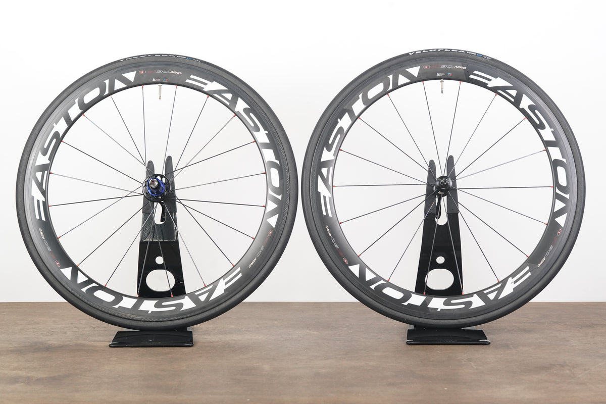 Easton EC90 Aero Carbon Clincher Rim Brake Wheelset Shimano/SRAM 10 Speed EC 90
