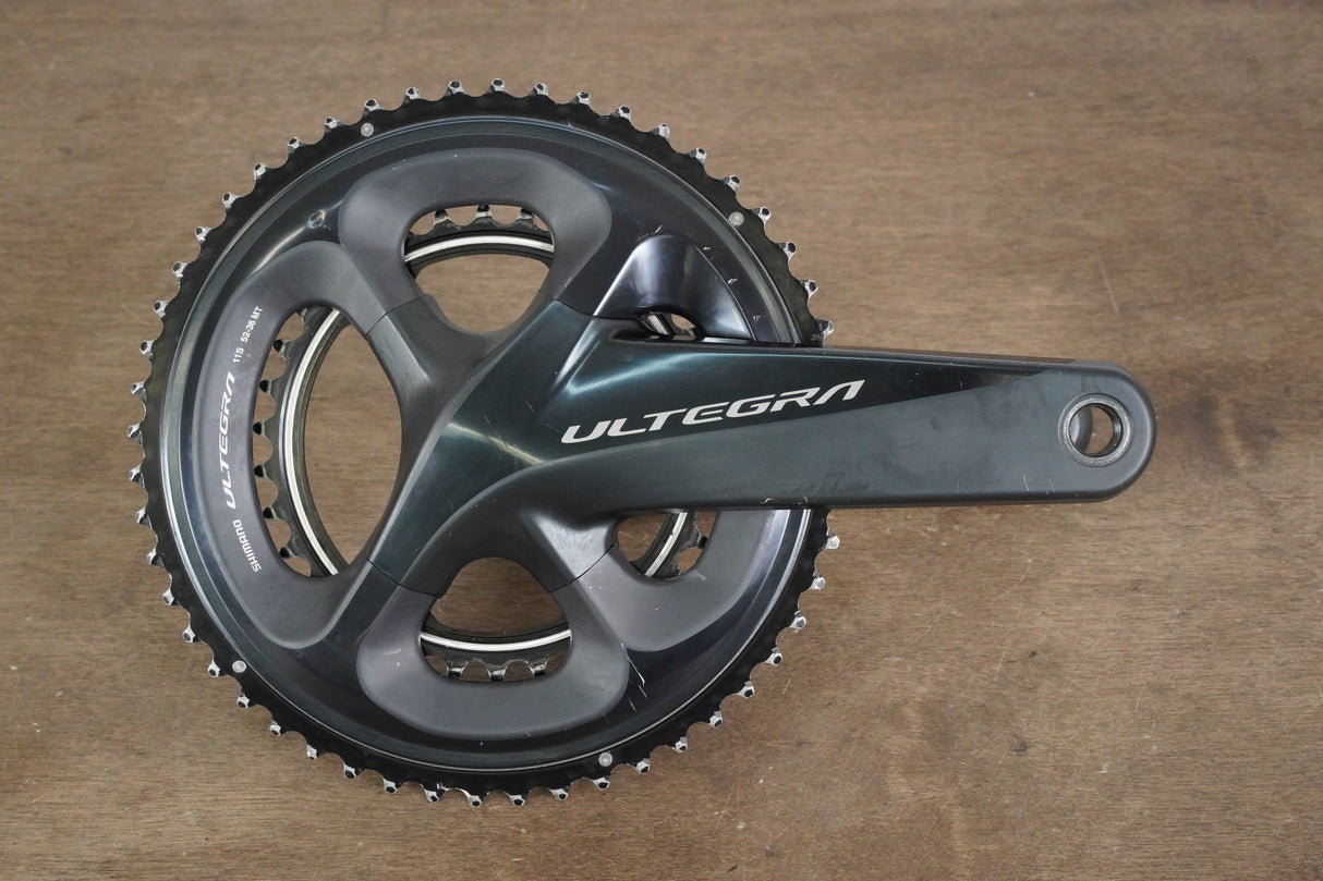 172.5mm 52/36T Shimano Ultegra FC-R8000 11 Speed Crankset 8000