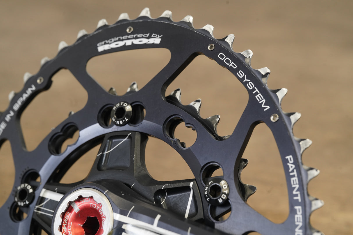 172.5mm 50/34T Rotor 3D+ QRings Road Crankset