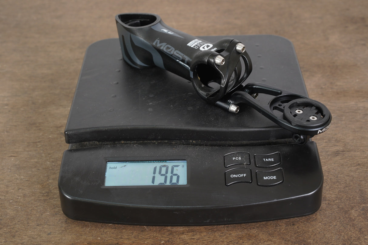 Pinarello MOST Tiger F-Series 90mm ±8 Degree Alloy Stem + Mount 196g 1 1/8" 31.8mm