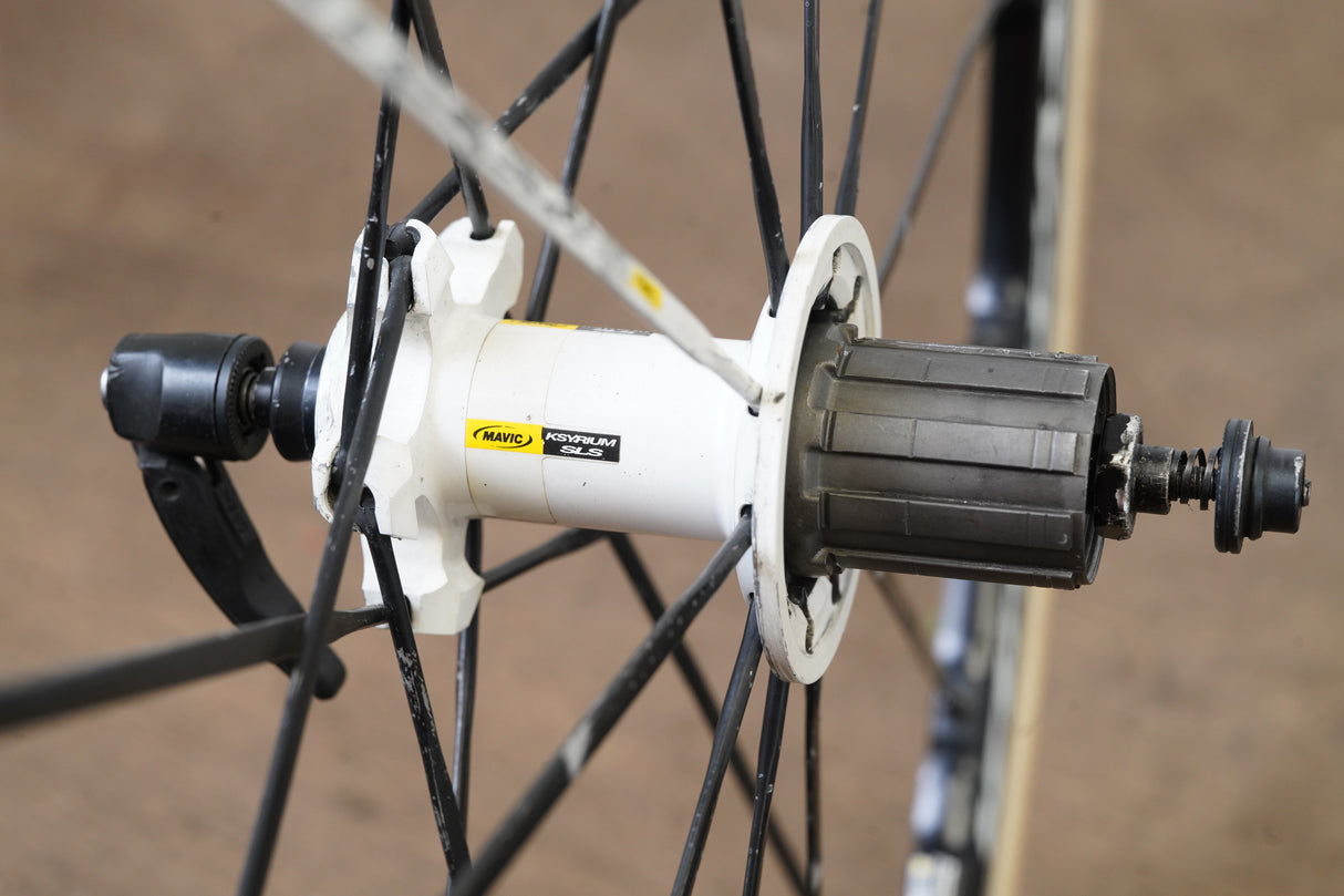 Mavic Ksyrium SLS Alloy Clincher Rim Brake Wheelset Shimano/SRAM 11 Speed