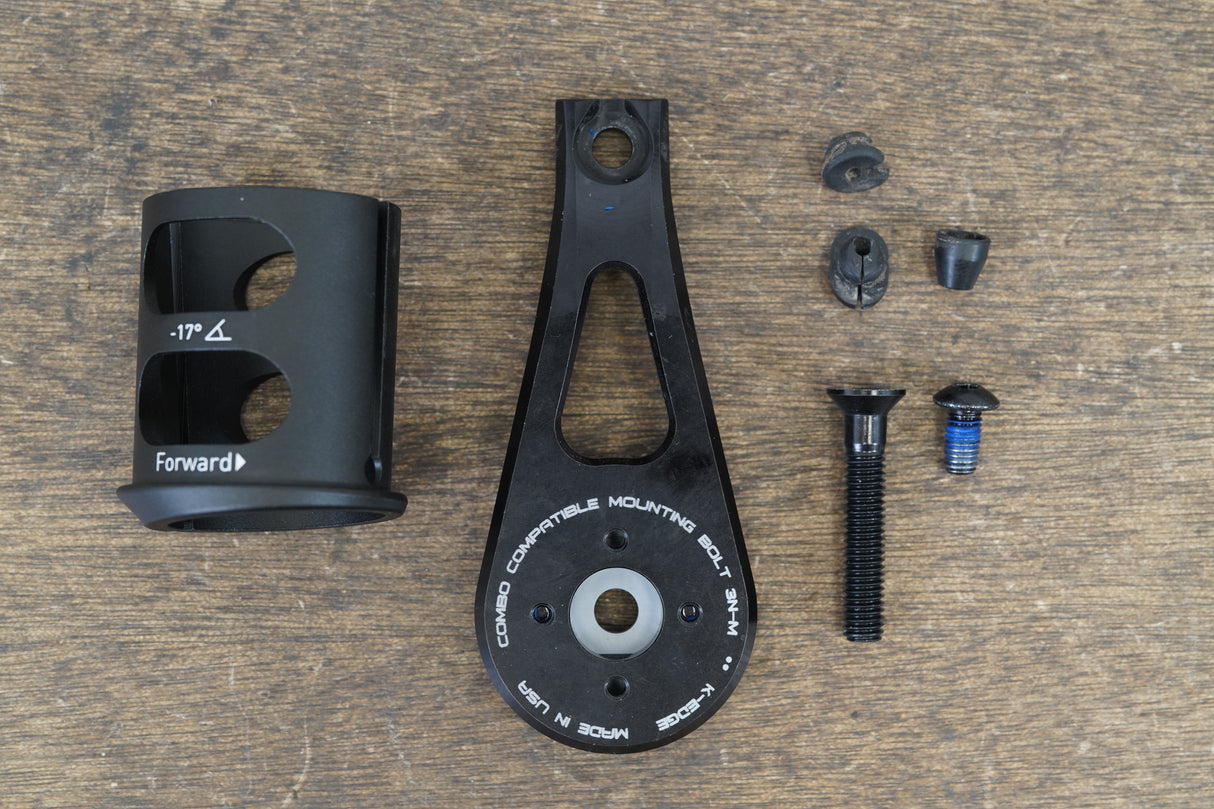 52cm Mosaic GT-1 AR ENVE Di2 Titanium Disc Brake Road Frameset + Stem