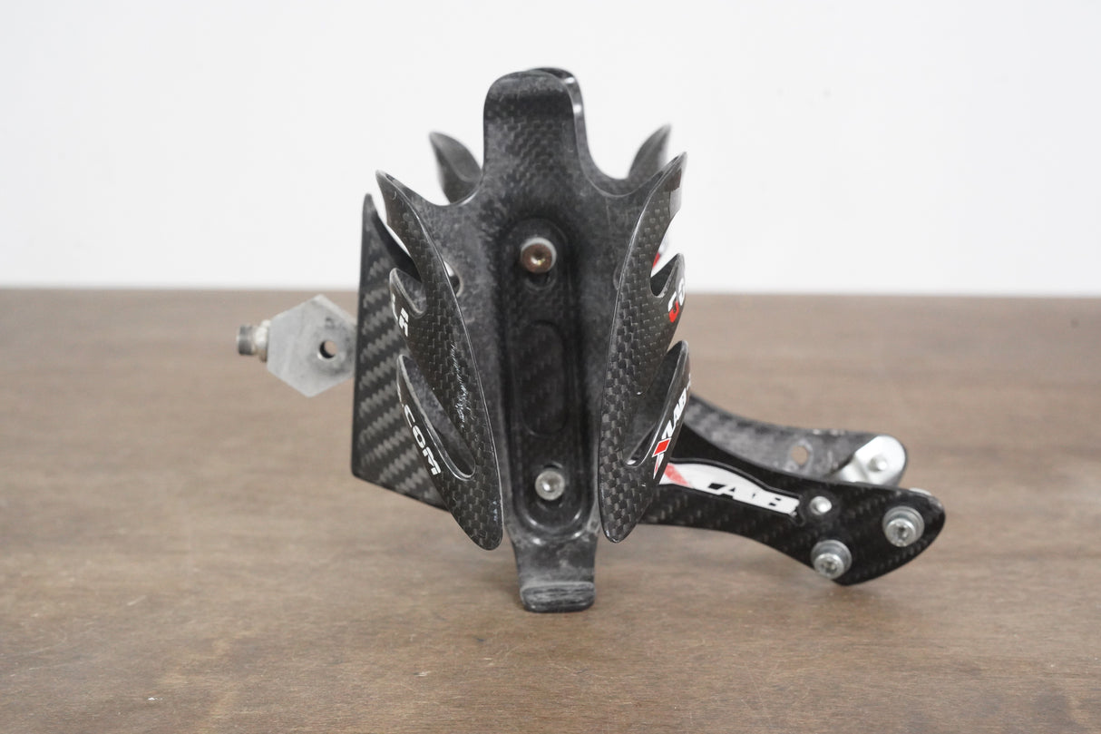 (2) XLAB Gorilla Carbon Bottle Cages + Carbon Wing Water Bottle Cage Mount