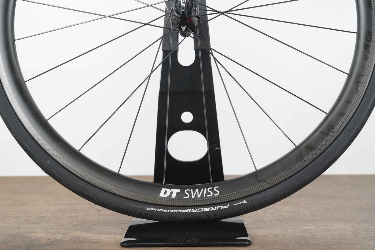 DT Swiss PRC 1400 Carbon Tubeless Clincher Rim Brake Wheelset SRAM XDR 12 Speed