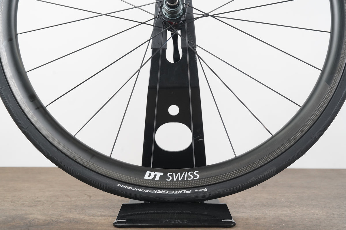 DT Swiss PRC 1400 Carbon Tubeless Clincher Rim Brake Wheelset SRAM XDR 12 Speed