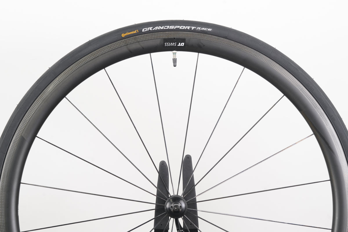 DT Swiss PRC 1400 Carbon Tubeless Clincher Rim Brake Wheelset SRAM XDR 12 Speed