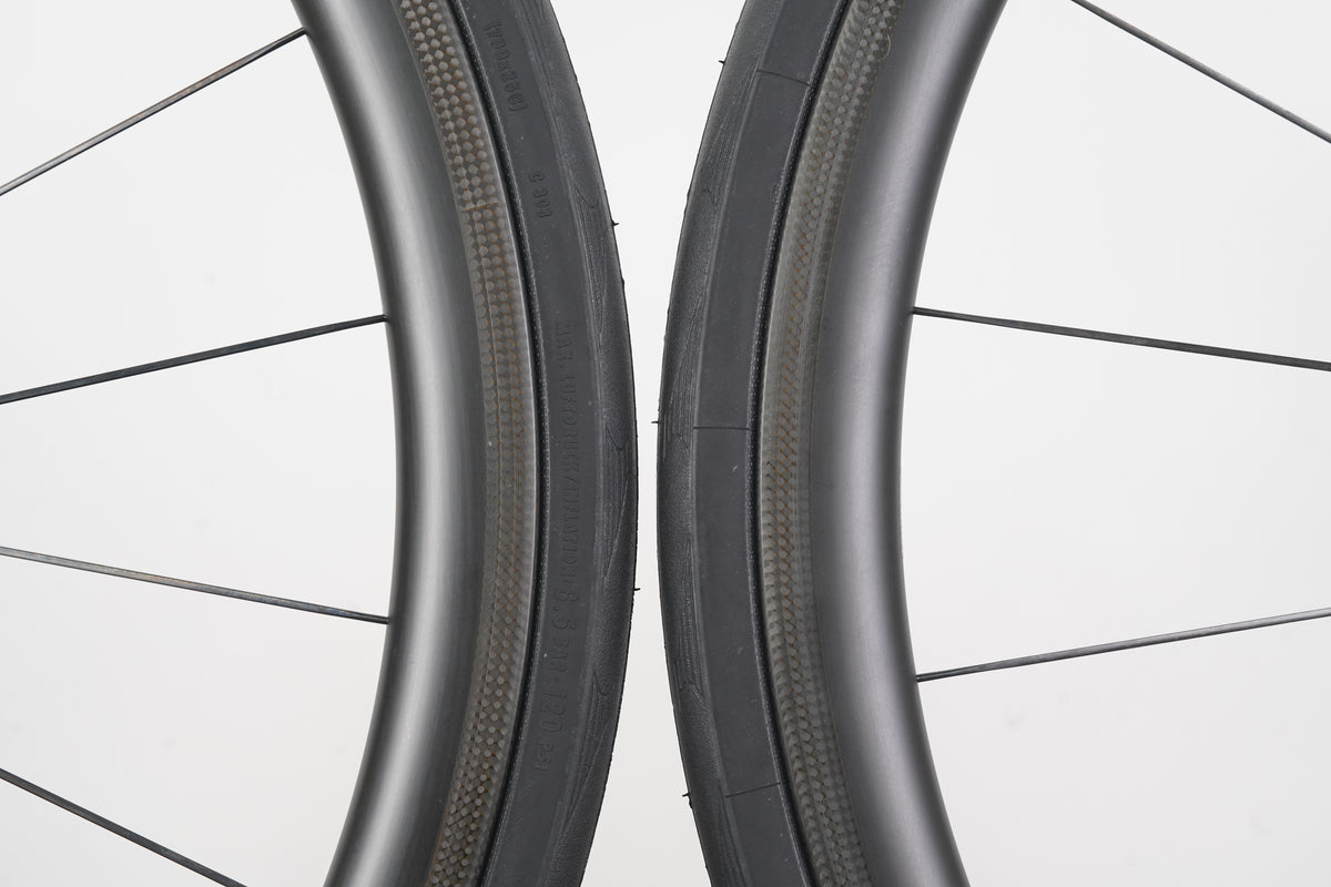 DT Swiss PRC 1400 Carbon Tubeless Clincher Rim Brake Wheelset SRAM XDR 12 Speed