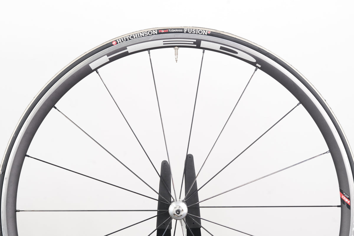 HED Ardennes+ SL Alloy Rim Brake Tubeless Clincher Wheelset Campagnolo 11 Speed