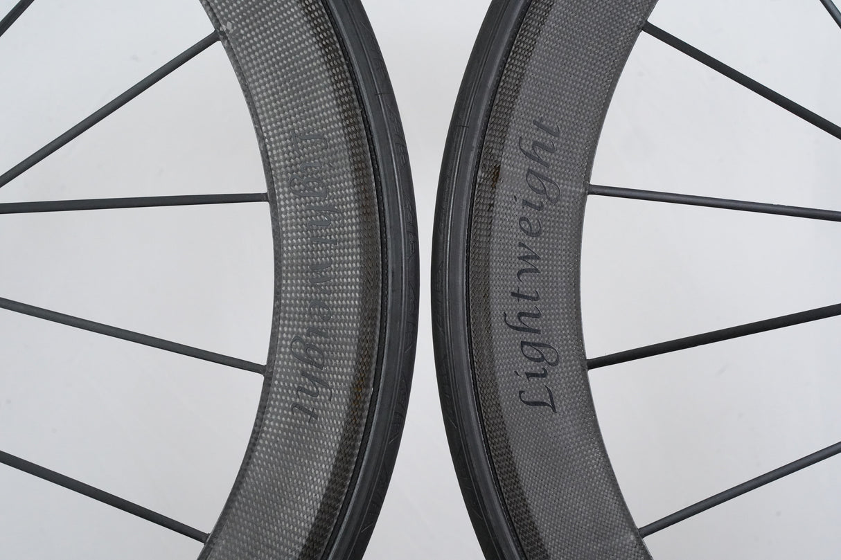 Lightweight Standard III T Carbon Tubular Rim Brake Wheelset Shimano/SRAM 11 Speed