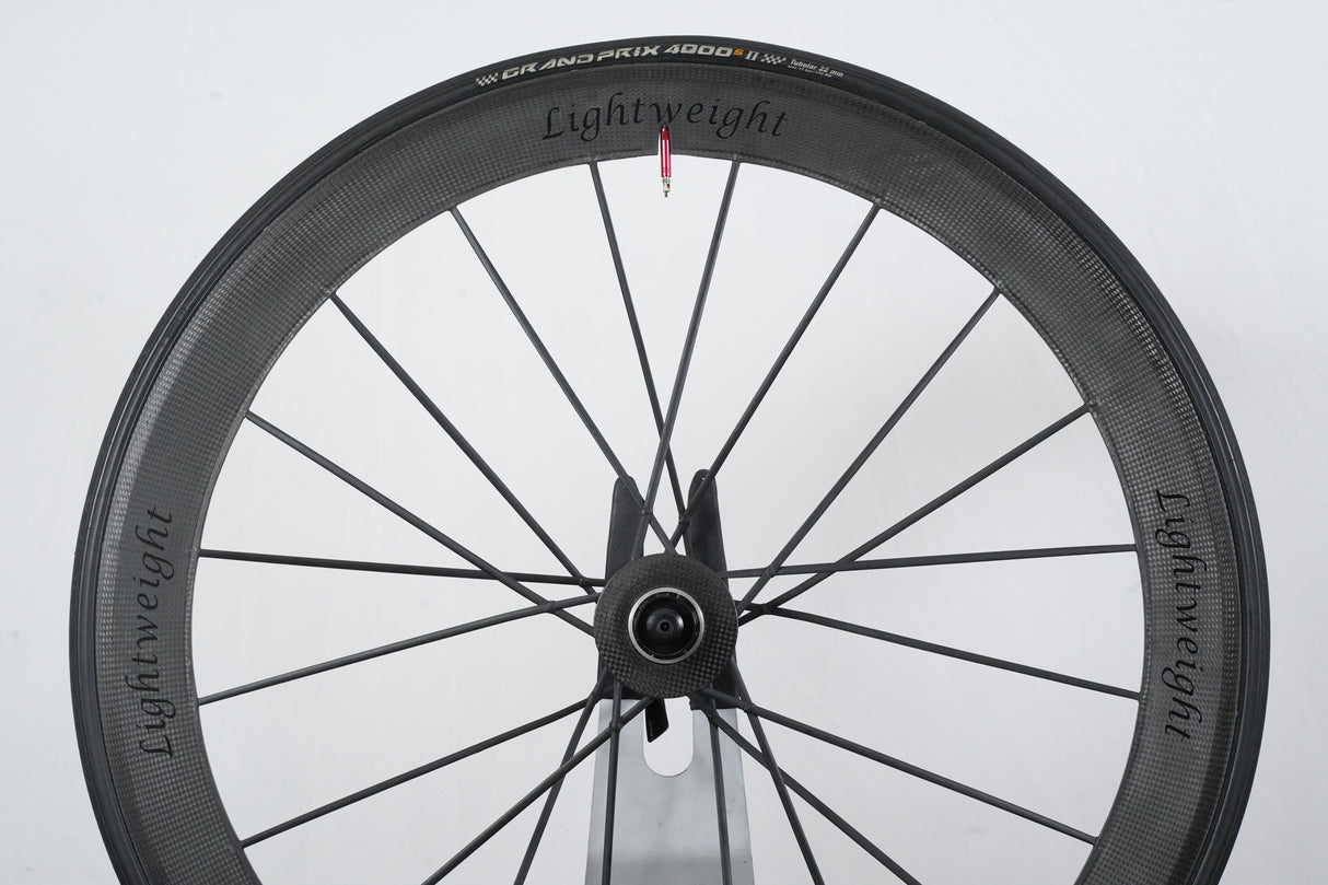 Lightweight Standard III T Carbon Tubular Rim Brake Wheelset Shimano/SRAM 11 Speed