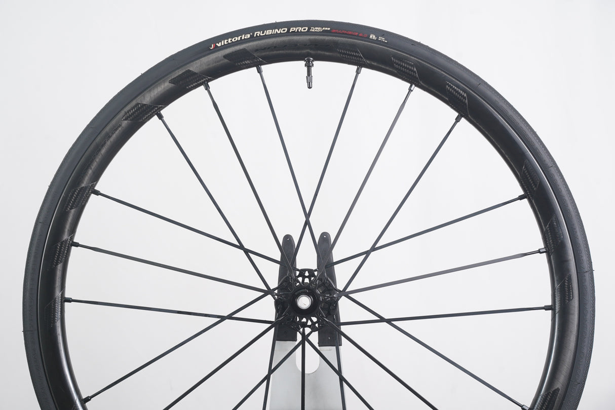 Fulcrum Racing Zero Nite Carbon Tubeless Clincher Disc Brake Wheelset 11 Speed