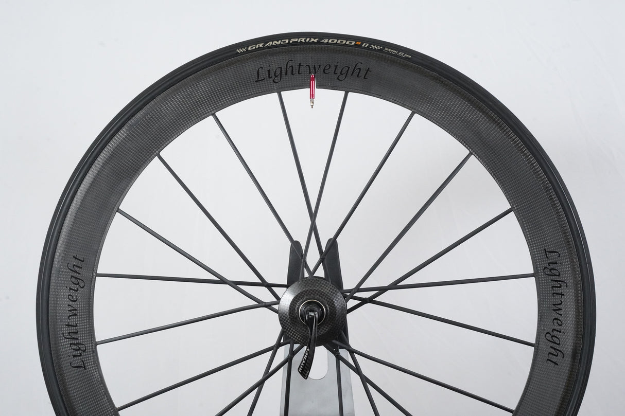 Lightweight Standard III T Carbon Tubular Rim Brake Wheelset Shimano/SRAM 11 Speed