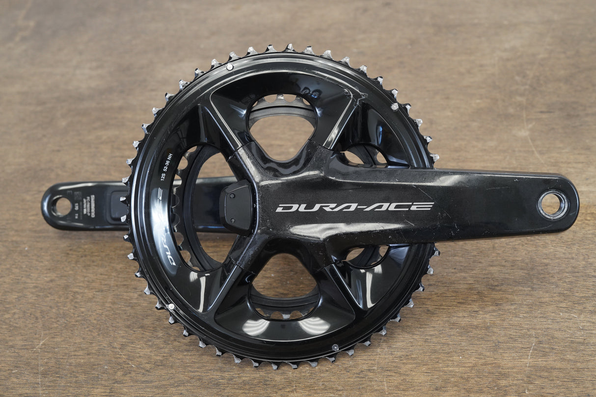 170mm 52/36T Dura-Ace FC-R9200-P Dual Sided Power Meter Crankset 9200 762g