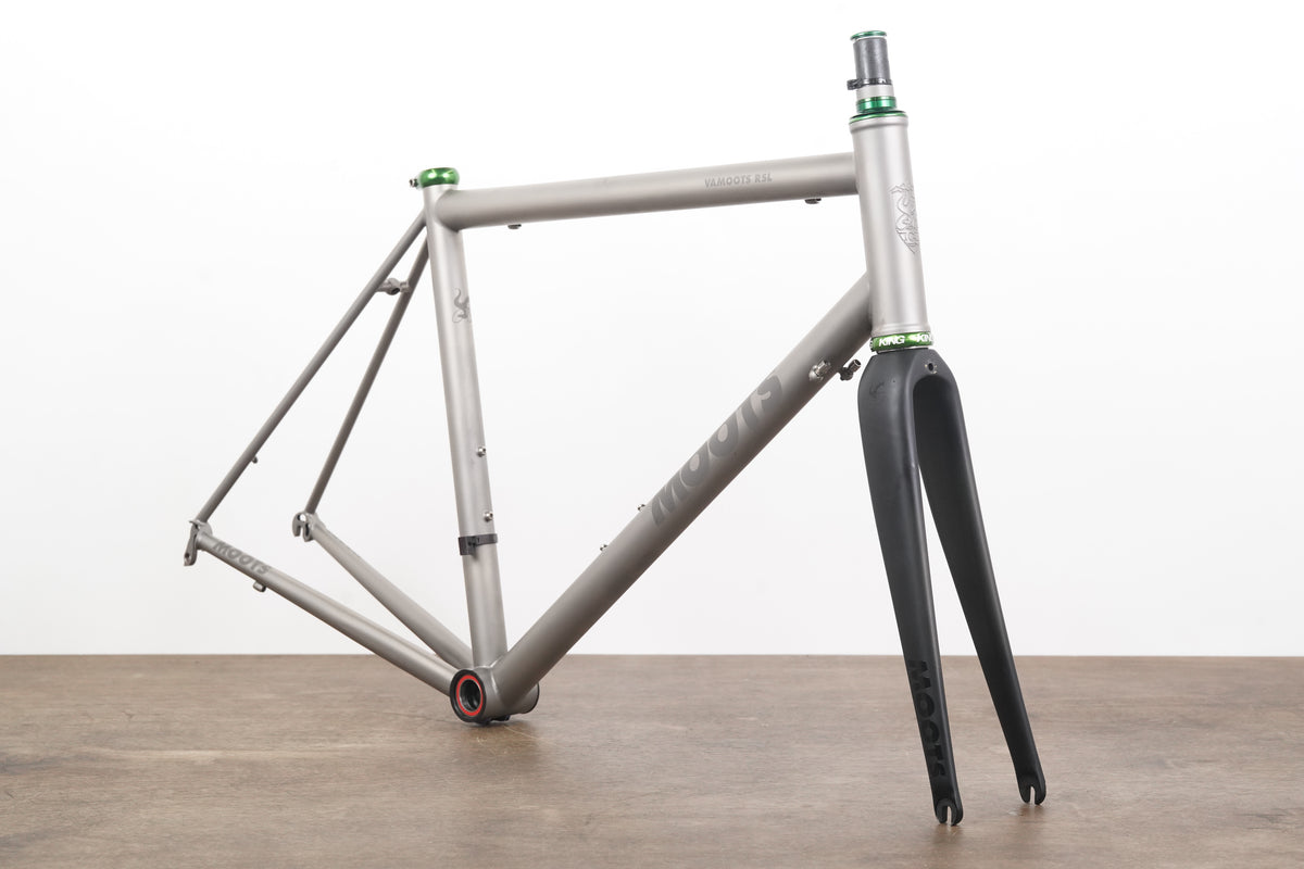 57.5cm Moots Vamoots RSL Titanium Rim Brake Road Frameset