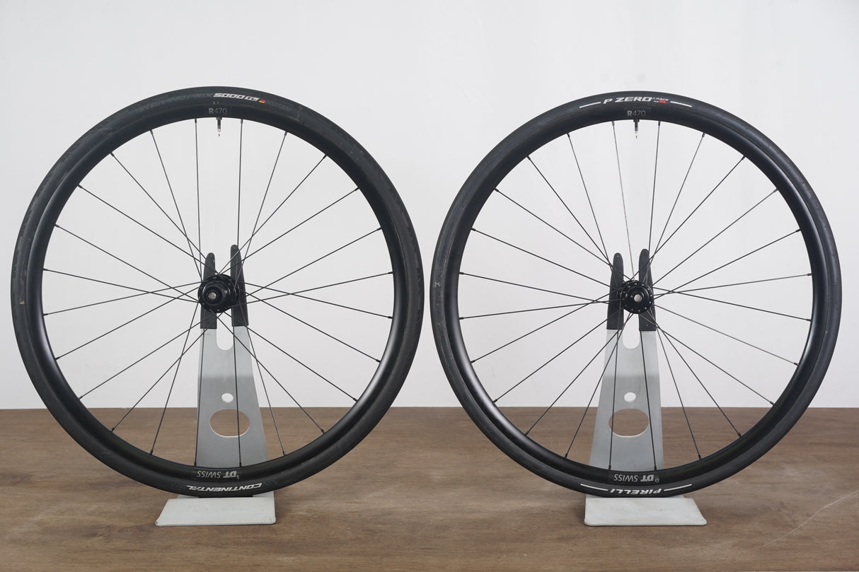 DT Swiss R470 Alloy Tubeless Clincher Disc Brake Wheelset Shimano/SRAM 11 Speed