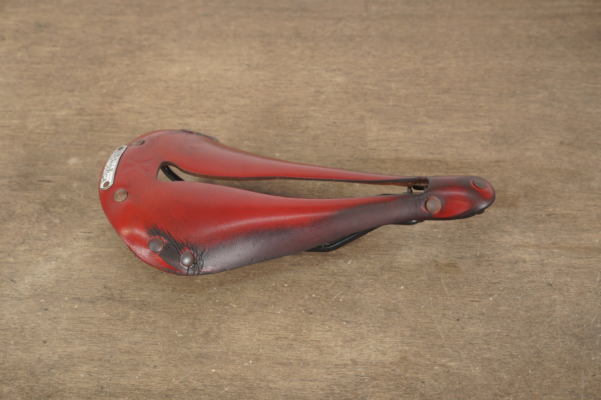 170mm Selle Anatomica X Leather Road Saddle 533g