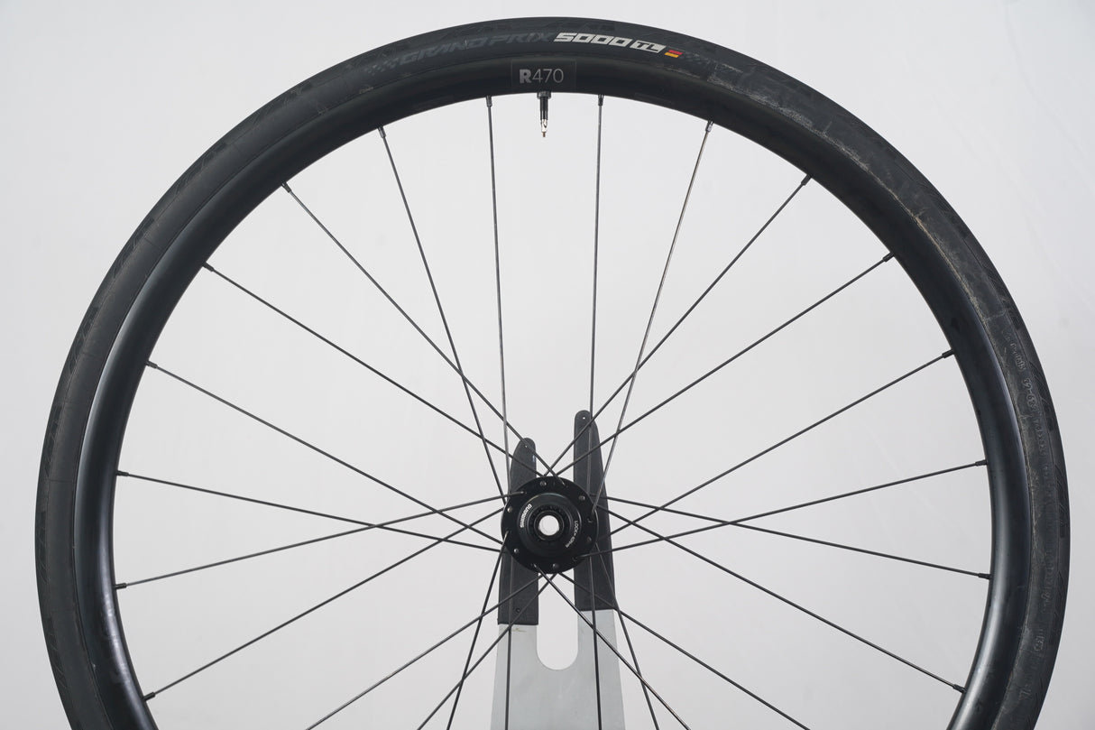 DT Swiss R470 Alloy Tubeless Clincher Disc Brake Wheelset Shimano/SRAM 11 Speed