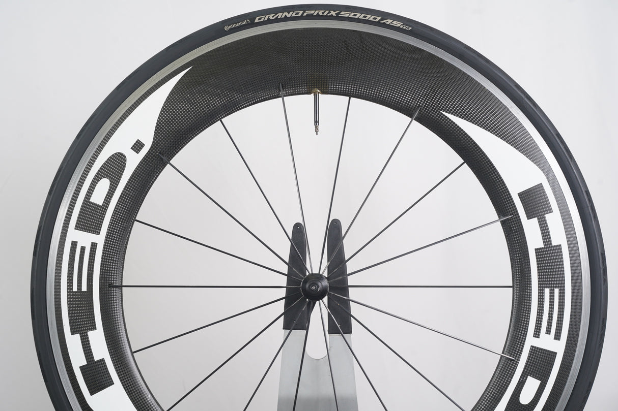 HED Stinger 9 CycleOps G3 Carbon Clincher Rim Brake Road Wheelset 11 Speed