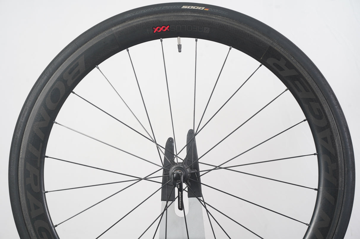 Bontrager Aeolus XXX 4 TLR Carbon Clincher Rim Brake Wheelset XDR 12 Speed