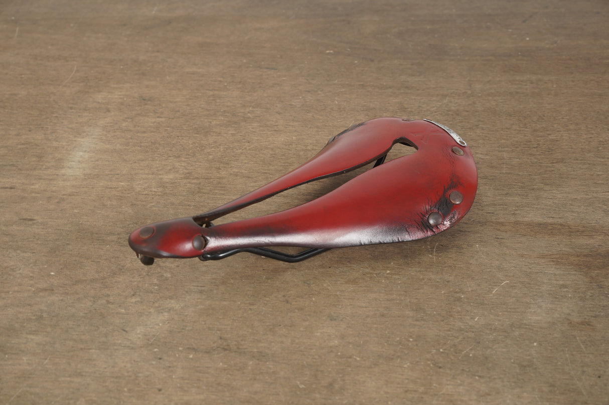 170mm Selle Anatomica X Leather Road Saddle 533g