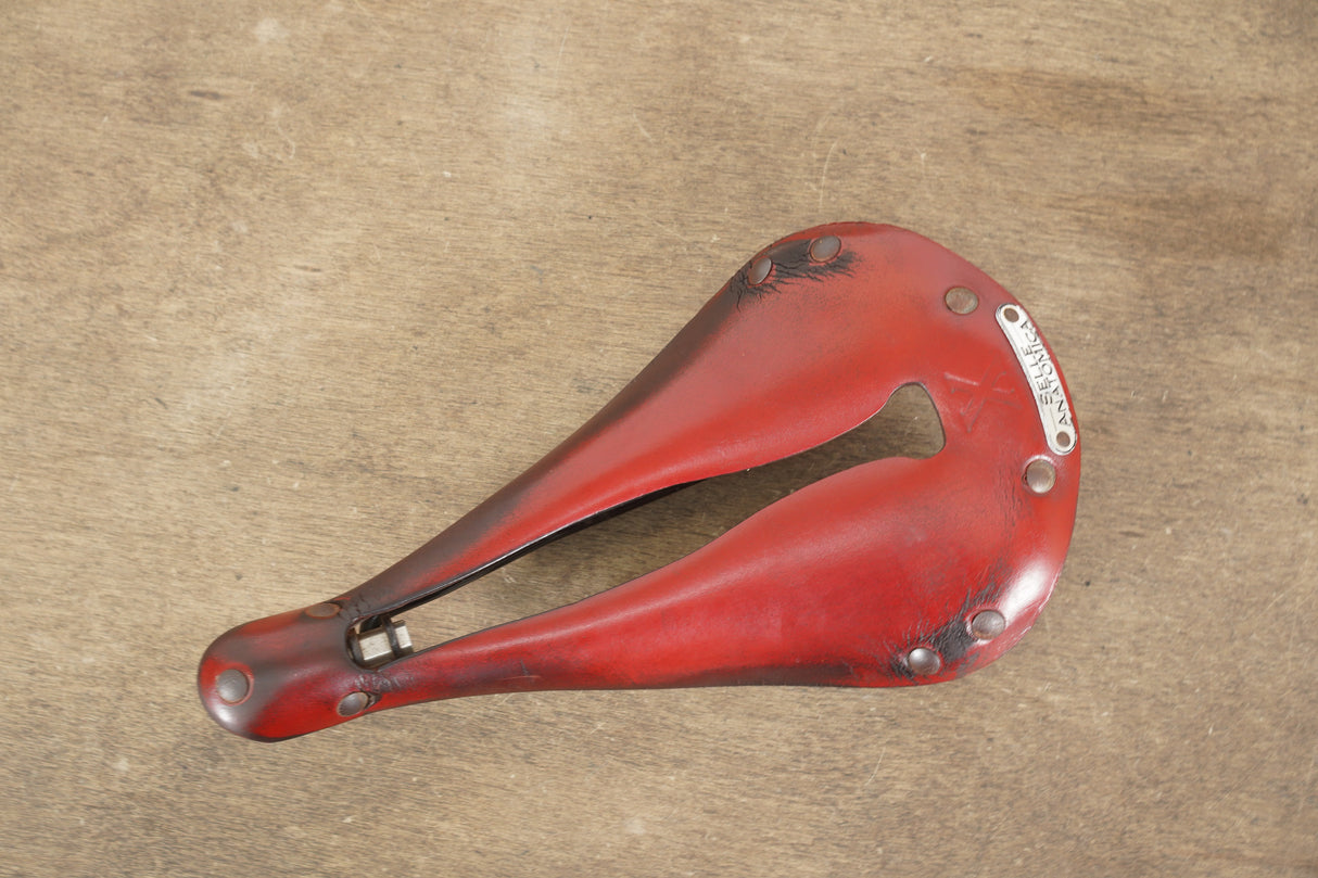 170mm Selle Anatomica X Leather Road Saddle 533g