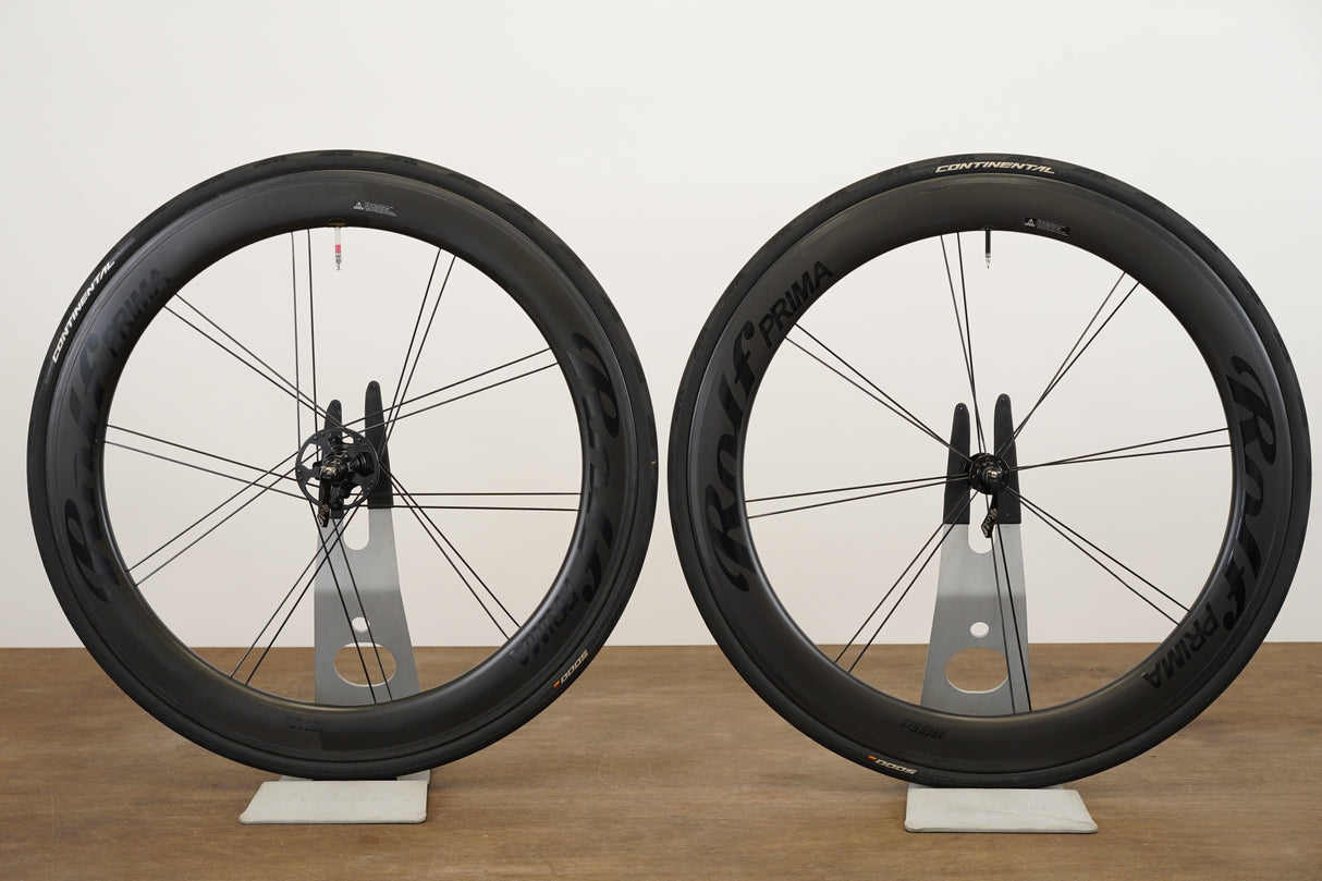 Rolf Prima Ares6 ES Carbon Clincher Rim Brake Wheelset 11 Speed Ares 6