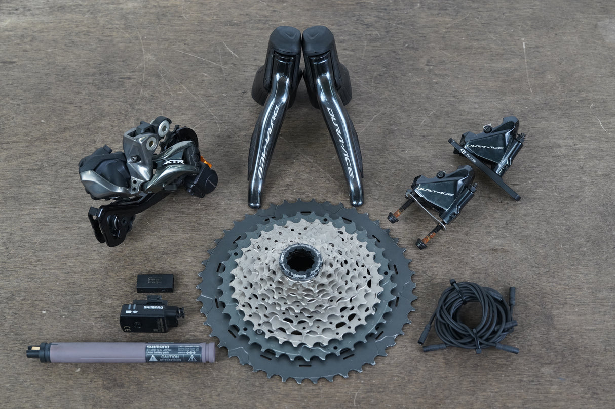 Shimano Dura-Ace R9170 XTR Di2 1x11 Speed Electronic Hydraulic Disc Groupset 9170