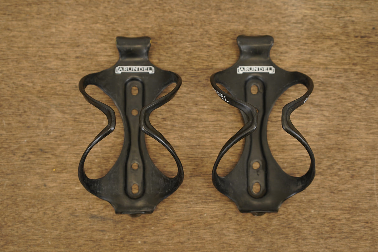 (2) Arundel Mandible Carbon Water Bottle Cages 50g