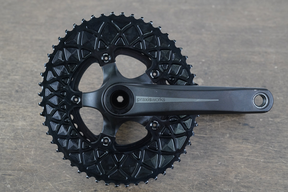 172.5mm 52/36T M30 Praxis Works Zayante Oval Alloy Road Crankset 700g