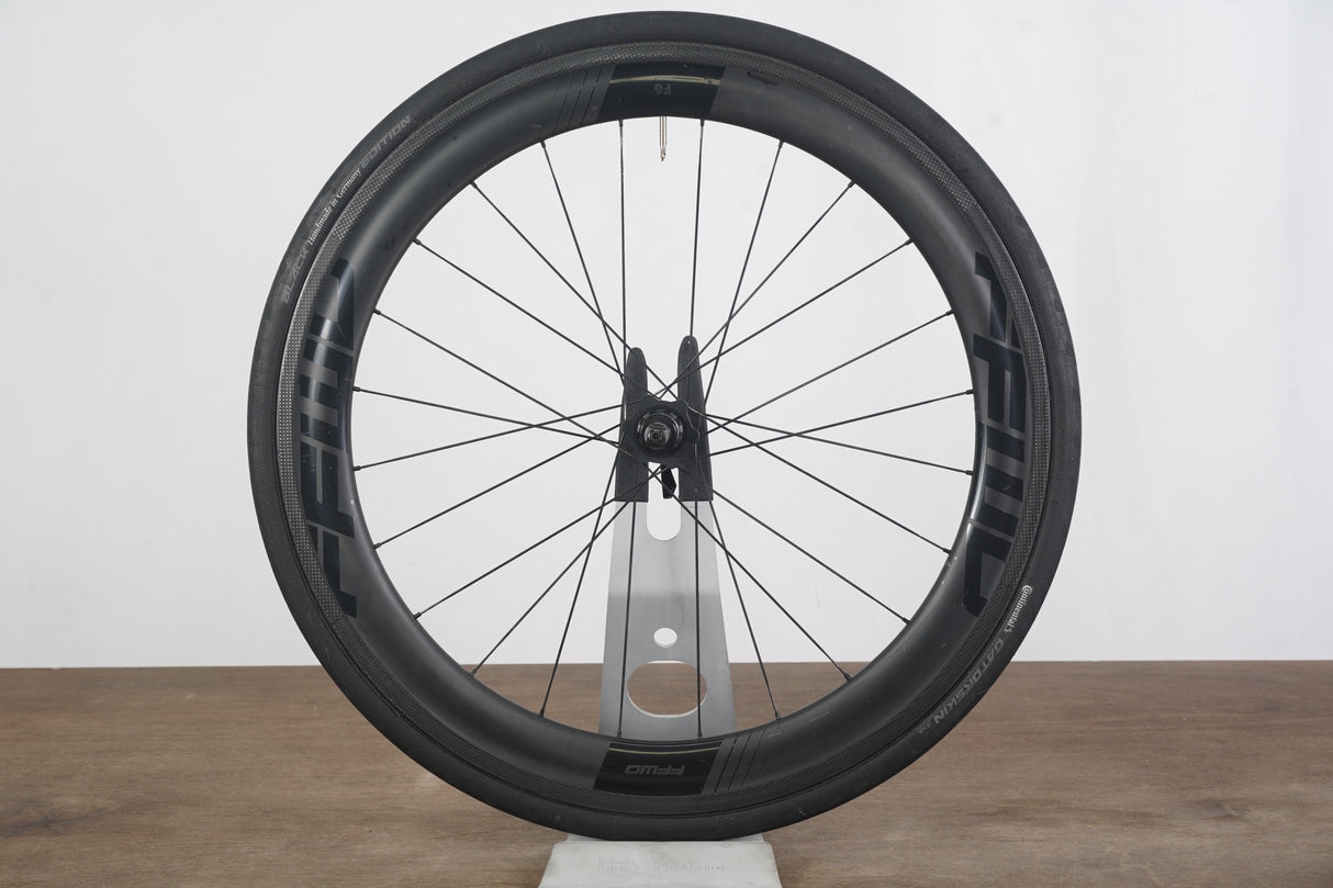 REAR FFWD F6 DT Swiss 350 Carbon Clincher Rim Brake Wheel SRAM XDR 12 Speed