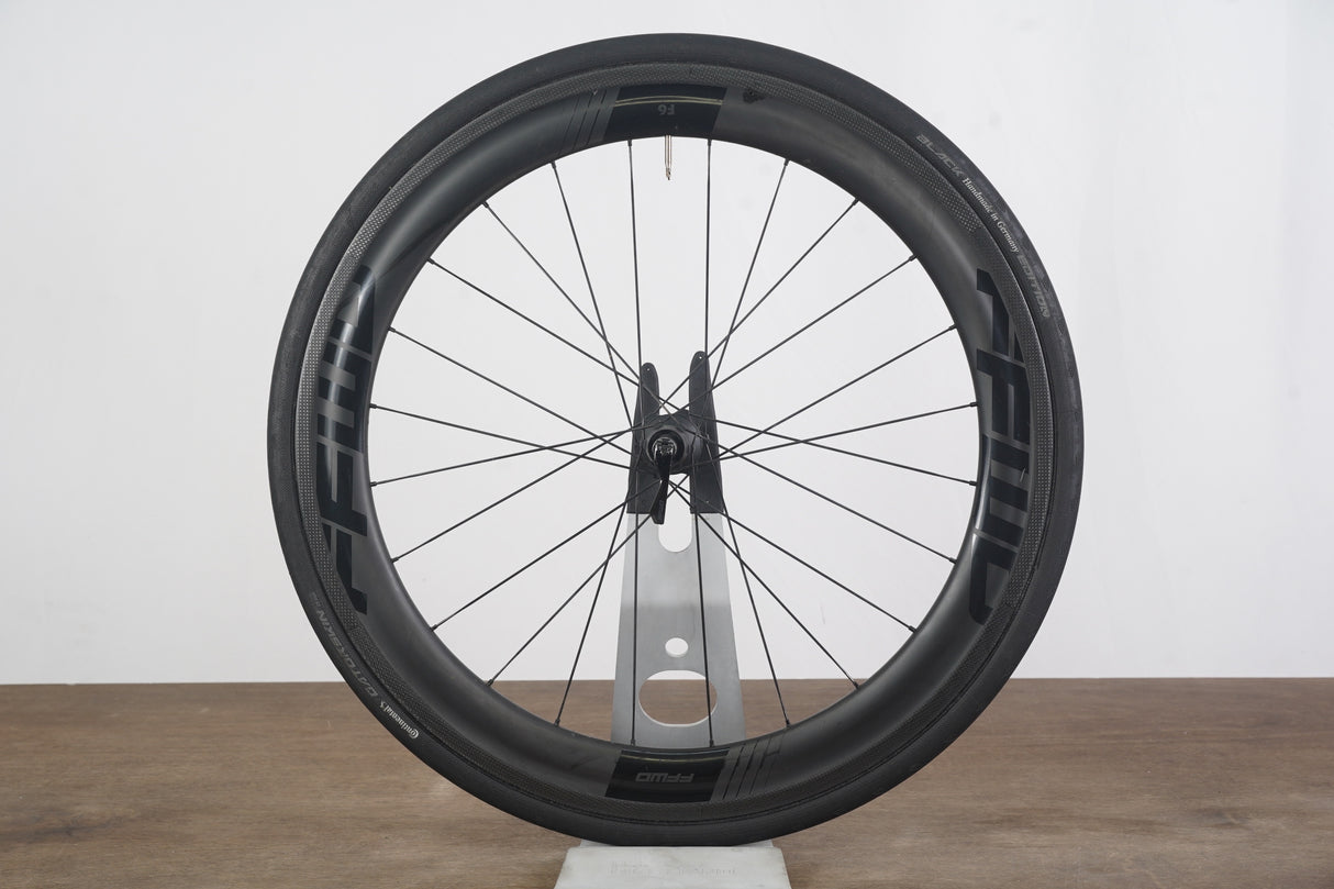 REAR FFWD F6 DT Swiss 350 Carbon Clincher Rim Brake Wheel SRAM XDR 12 Speed