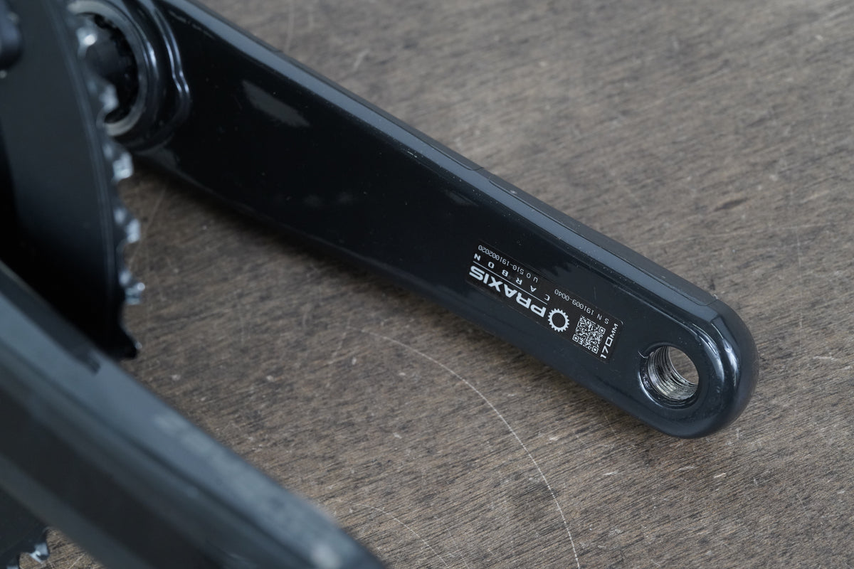 170mm 52/36T M30 Praxis Works Zayante Carbon Road Crankset 718g