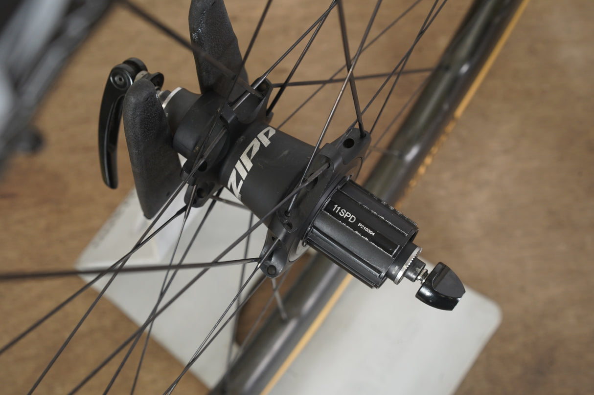 Zipp 454 NSW Cognition Carbon Tubeless Clincher Rim Brake Wheelset 11 Speed