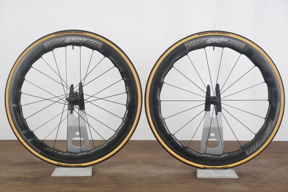Zipp 454 NSW Cognition Carbon Tubeless Clincher Rim Brake Wheelset 11 Speed