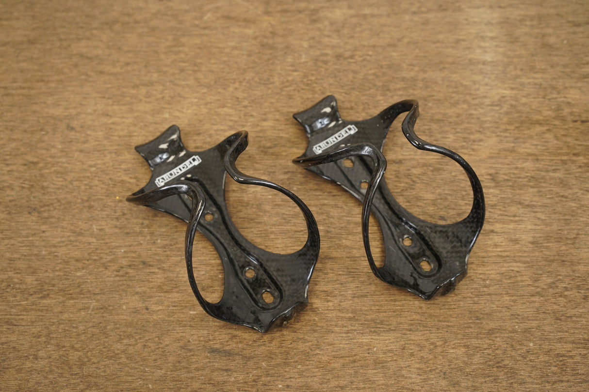 (2) Arundel Mandible Carbon Water Bottle Cages 53g