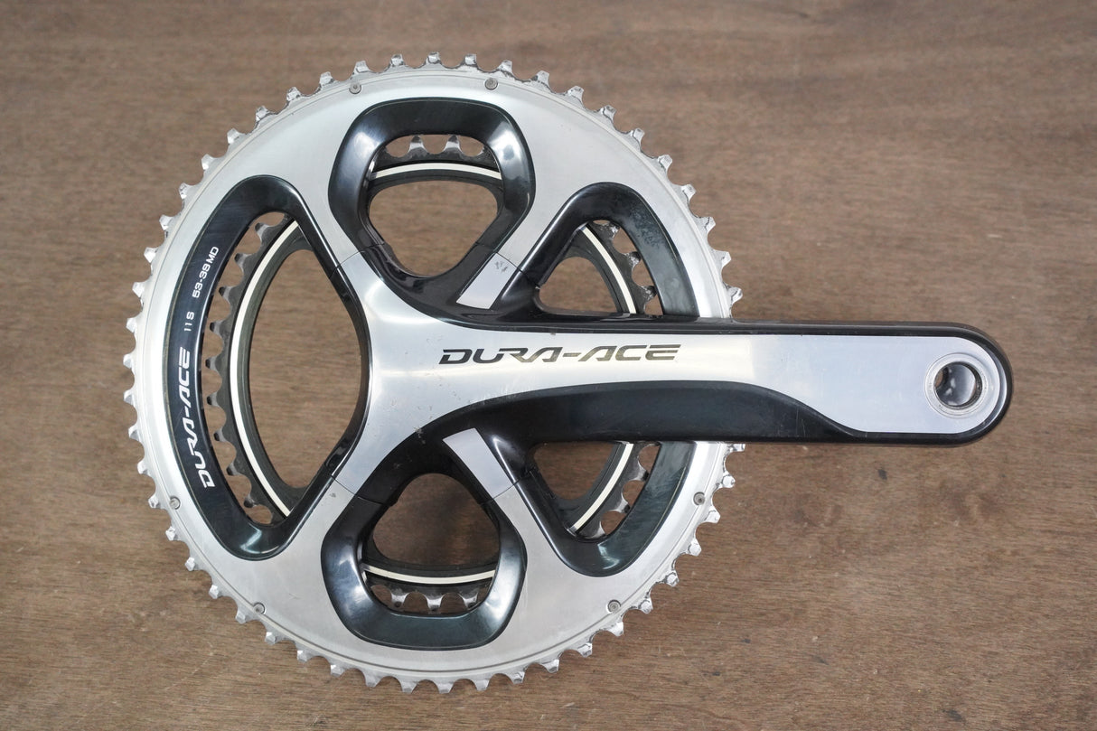 172.5mm 53/39T Shimano Dura-Ace FC-9000 11 Speed Crankset