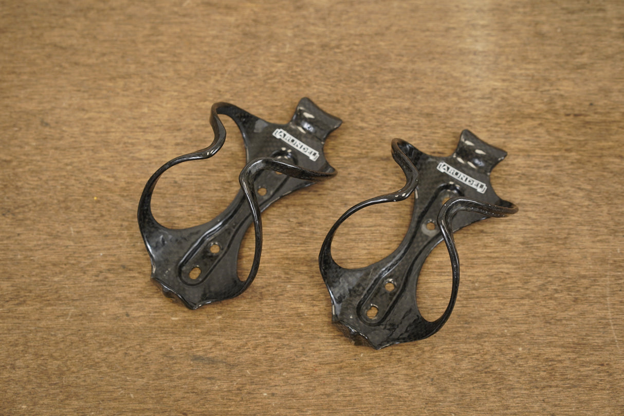 (2) Arundel Mandible Carbon Water Bottle Cages 53g