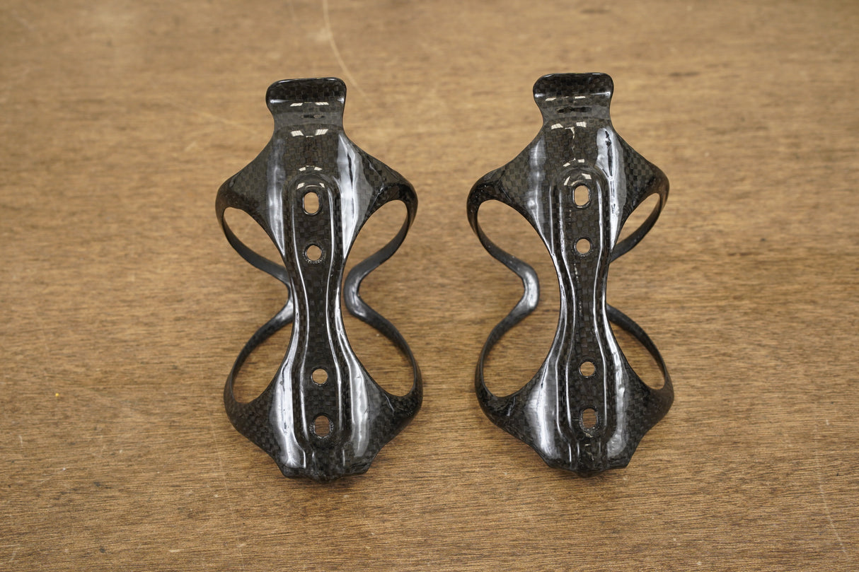(2) Arundel Mandible Carbon Water Bottle Cages 53g