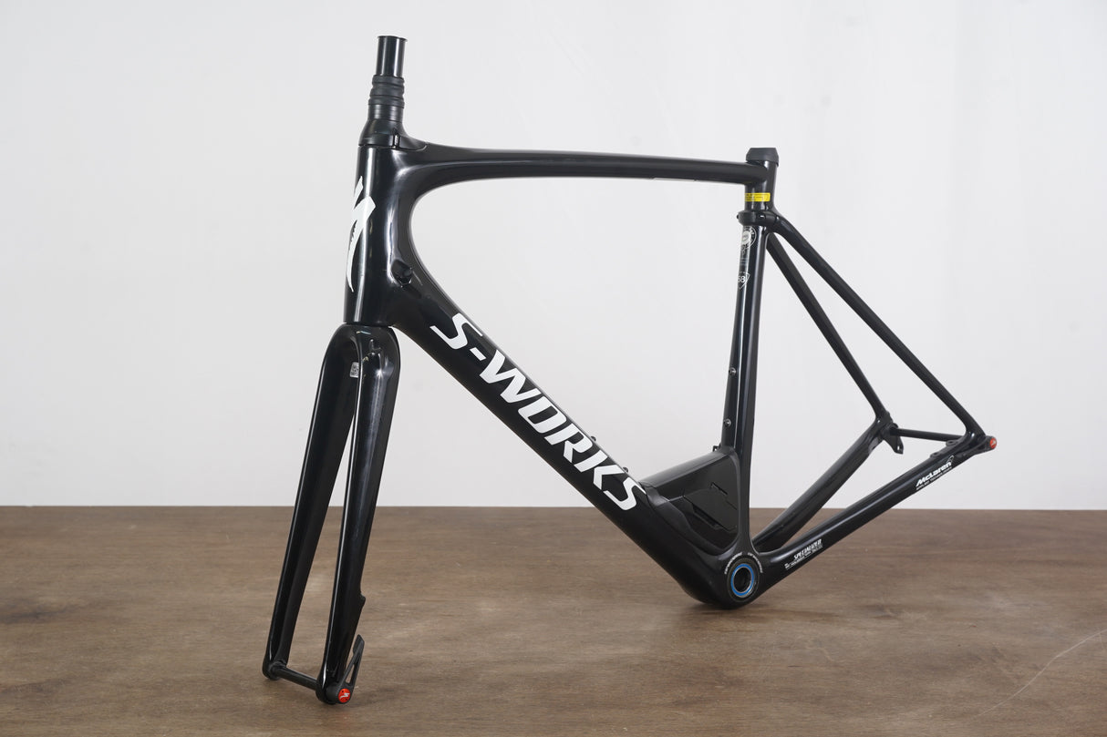 2018 58cm Specialized S-WORKS Roubaix Future Shock Carbon Disc Brake Frameset