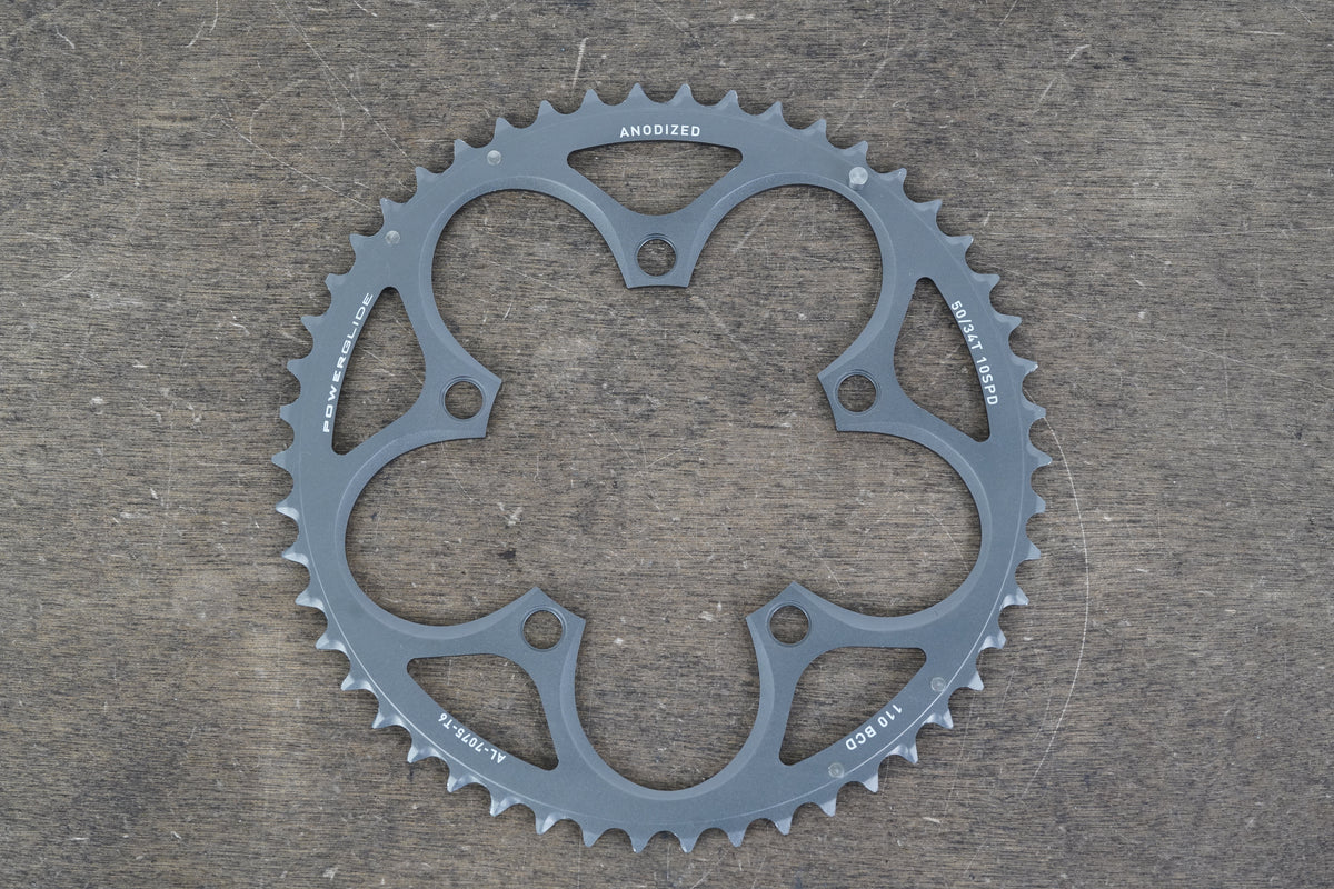 NEW 50T SRAM PowerGlide 5x110 BCD 10 Speed Chainrings