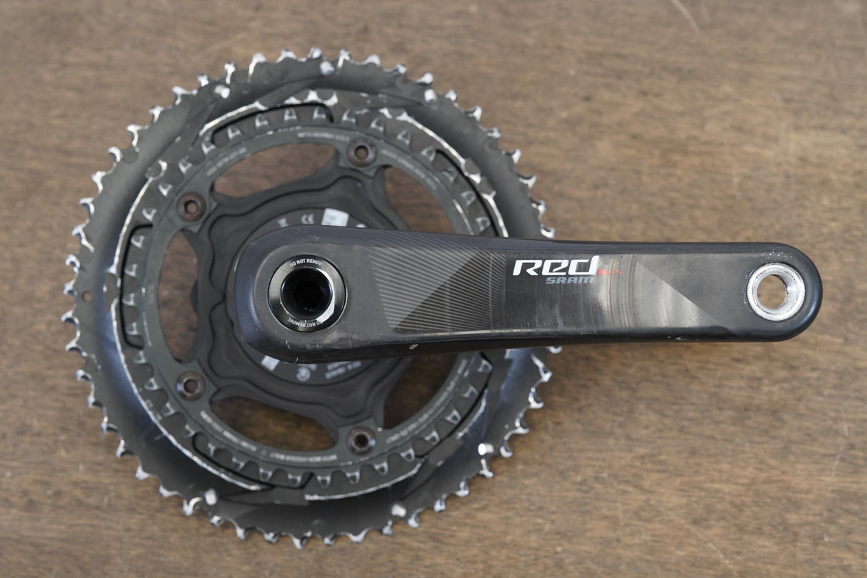 172.5mm 53/39T BB30 SRAM Red Quarq DZero Power Meter Crankset 769g