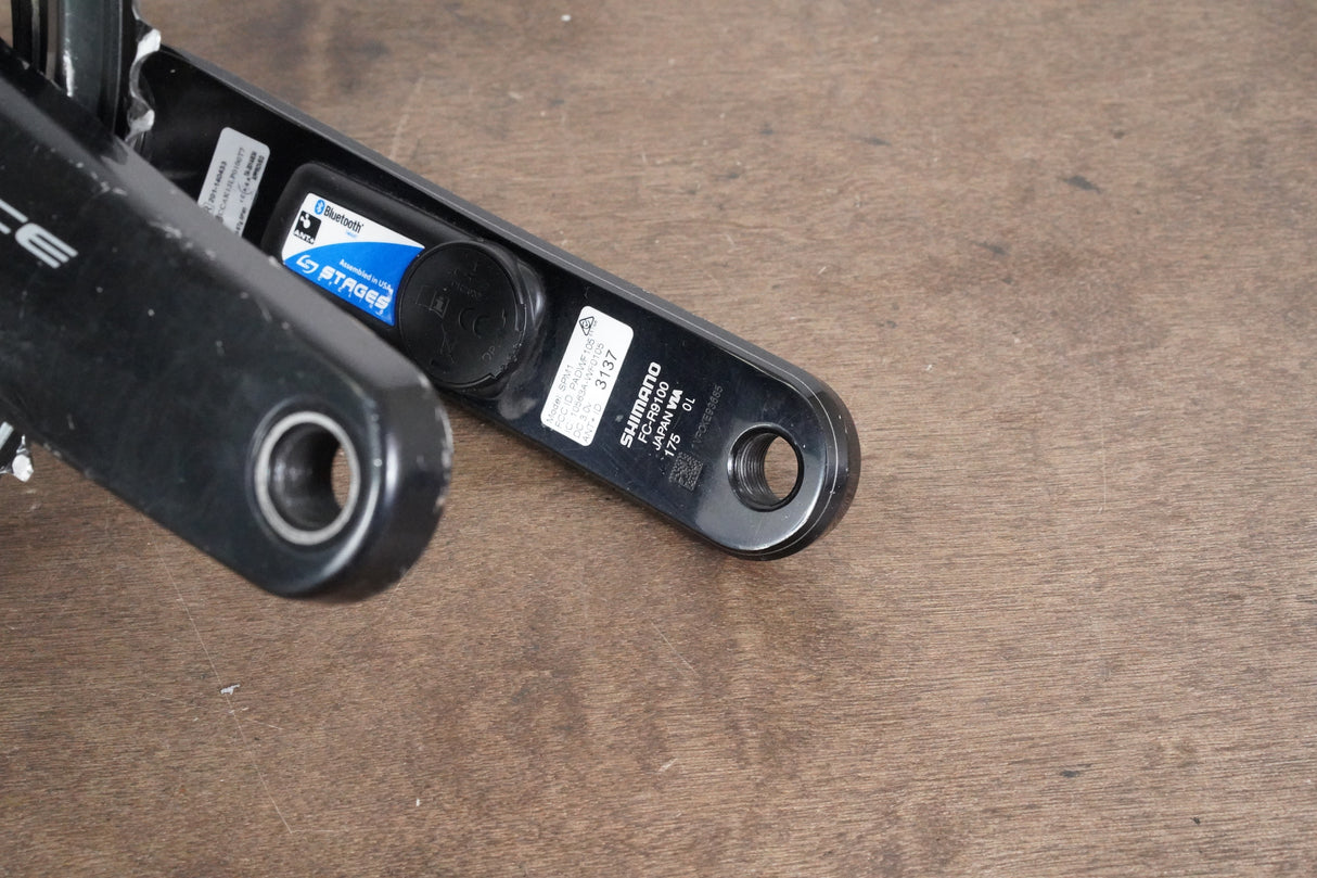 175mm 53/39T Dura-Ace FC-R9100 Stages Power Meter Crankset 9100