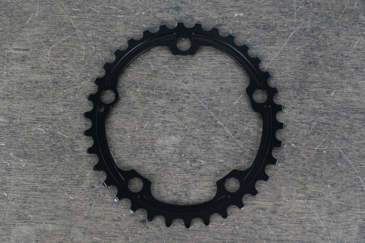 NEW 34T absoluteBLACK SRAM 5x110 2x11 Speed Chainring 29g