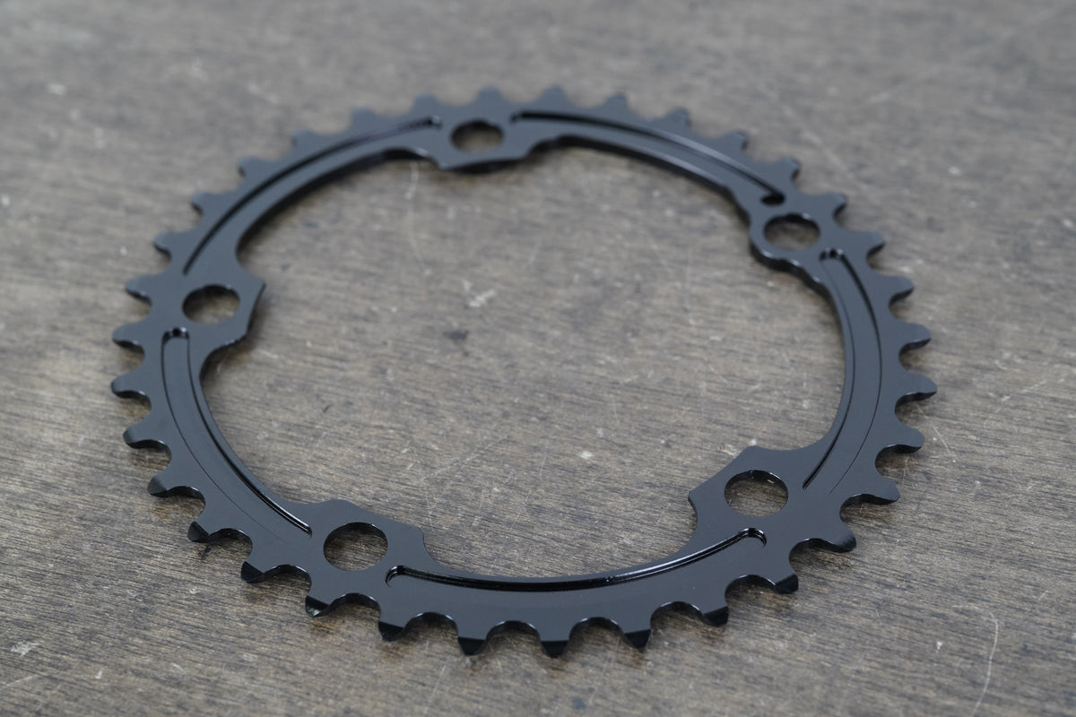 NEW 34T absoluteBLACK SRAM 5x110 2x11 Speed Chainring 29g