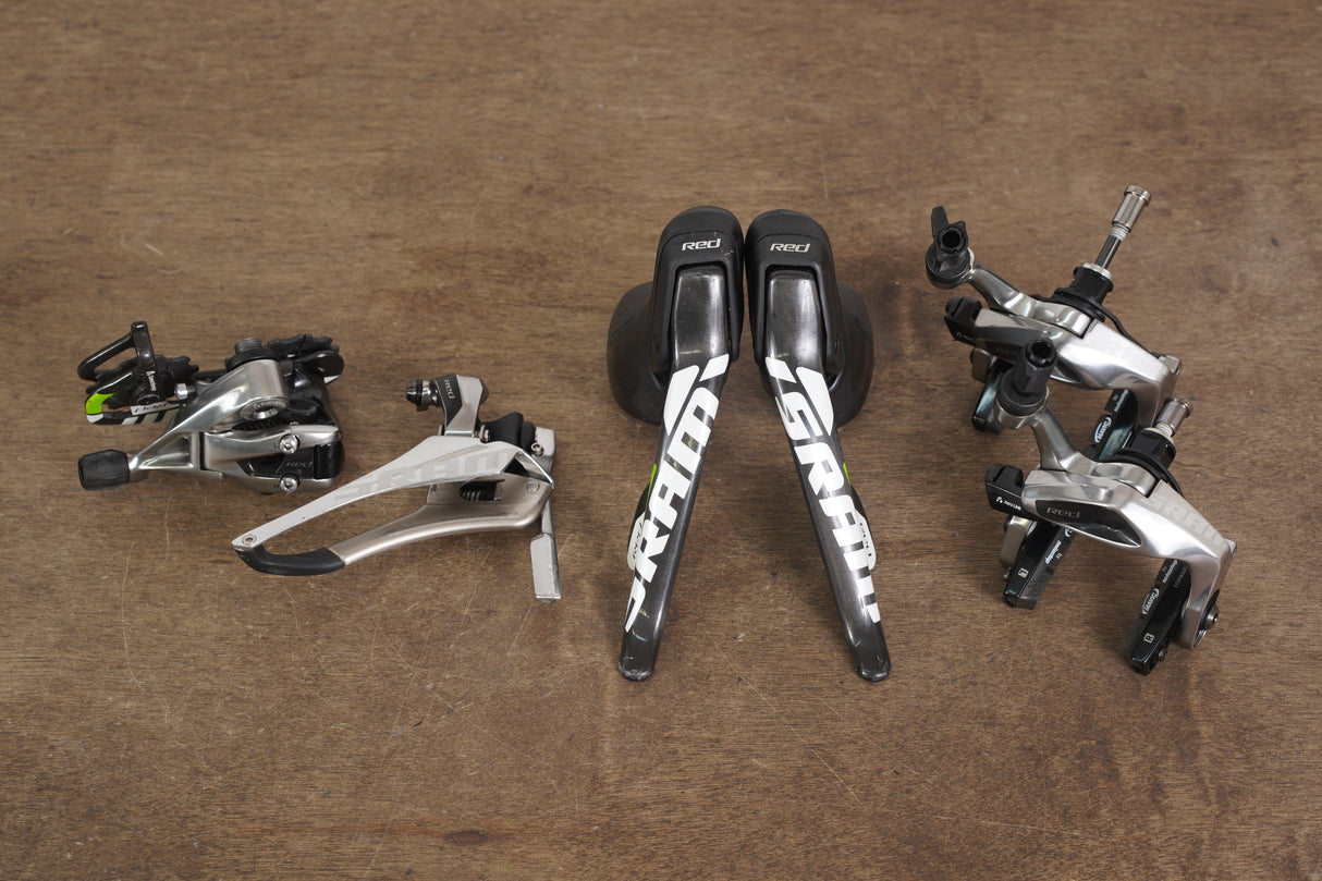 SRAM Red YAW 10 Speed Green Edition Mechanical Rim Brake Road Groupset