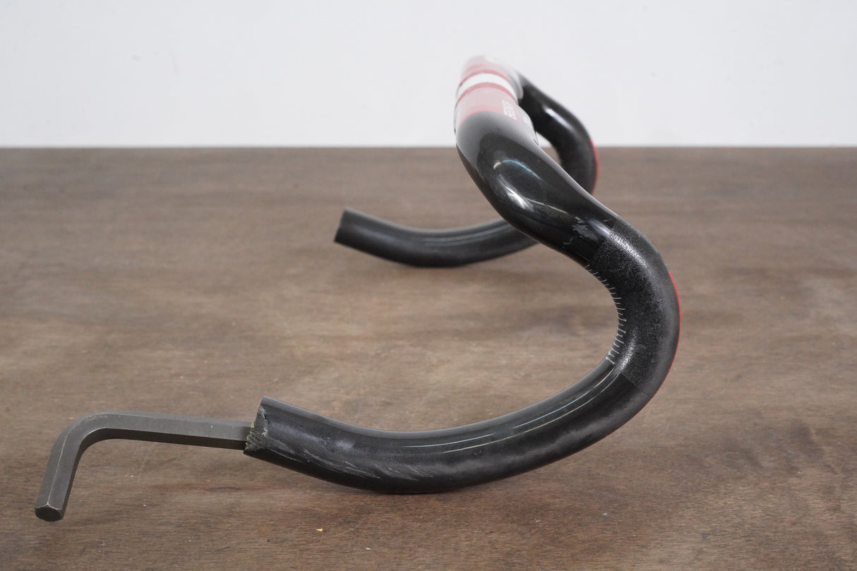 38cm 3T Ergonova Team Carbon Compact Road Handlebar 31.8mm